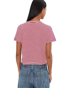 Madewell The Boxy Crop Tee in Soft Slub Women's
