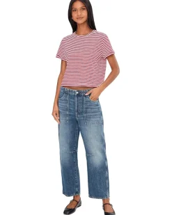 Madewell The Boxy Crop Tee in Soft Slub Women's