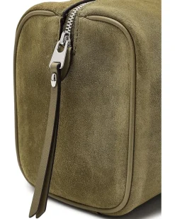 Madewell The Brioche Shoulder Bag in Suede