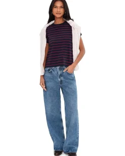 Madewell The Perfect Crewneck Tee in Allday Jersey Women's