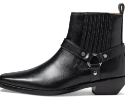 Madewell The Santiago Western Ankle Boot in Leather Women's