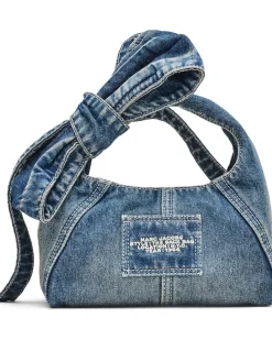 Marc Jacobs The Bow Denim Mini Sack Bag