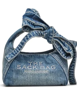 Marc Jacobs The Bow Denim Mini Sack Bag