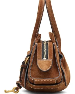 Marc Jacobs The Denim Suede Cristina Small Satchel