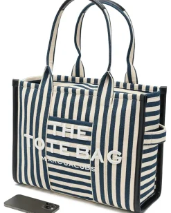 Marc Jacobs The Stripe Canvas Large Tote Bag