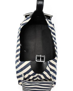 Marc Jacobs The Stripe Canvas Belted Sack Bag
