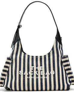Marc Jacobs The Stripe Canvas Belted Sack Bag