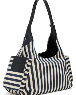 Marc Jacobs The Stripe Canvas Belted Sack Bag