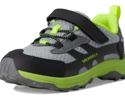 Merrell Kids Moab Speed 2 Low Alternative Closure Jr Waterproof (Toddler/Big Kid)