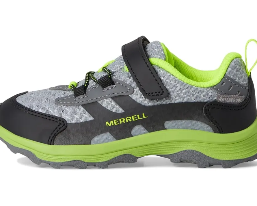 Merrell Kids Moab Speed 2 Low Alternative Closure Jr Waterproof (Toddler/Big Kid)