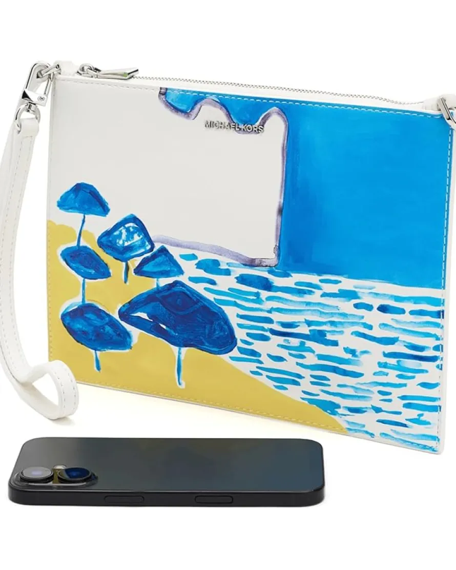 MICHAEL Michael Kors Jet Set XL Convertible Top Zip Wristlet