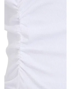 Michael Stars Enid 3/4 Sleeve V-Neck Crop Tee Women's