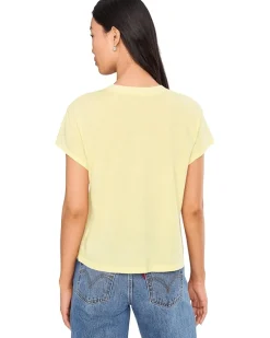 Michael Stars Grayson Cropped Crew Neck Women's
