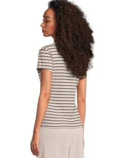 Michael Stars Joy Stripe Tee Women's