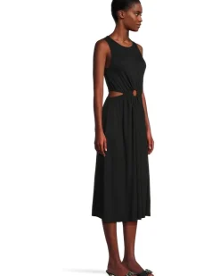 Michael Stars Leni Cut Out Midi Dress Women's