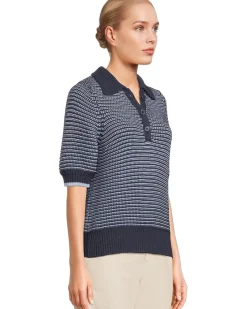 Michael Stars Marley Collared Popover Women's