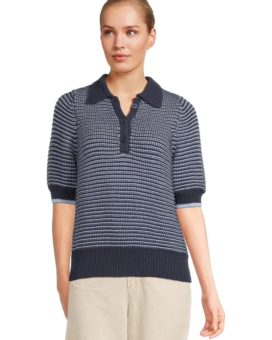 Michael Stars Marley Collared Popover Women's