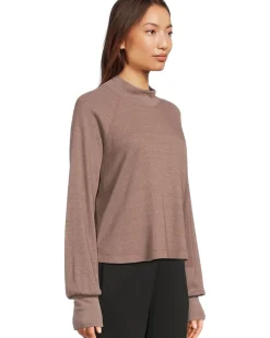Michael Stars Norma Mock Neck Pullover Women's