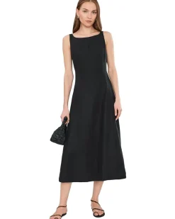 Michael Stars Palmira Fit & Flare Midi Dress Women's