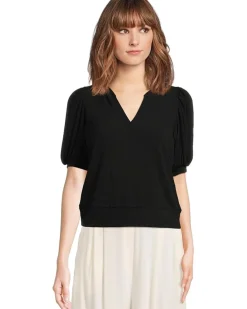 Michael Stars Quinn Puff Sleeve Top Women's