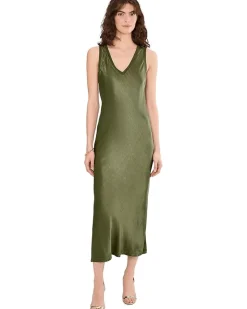 Michael Stars Randi V-Neck Midi Women's