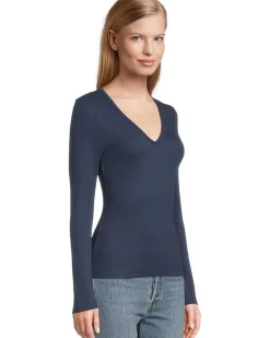 Michael Stars Remi V-Neck Tee Women's