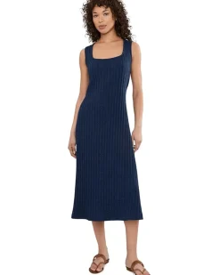 Michael Stars Sofia Square Neck Dress Women's