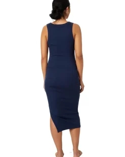 Michael Stars Wren Midi Dress with Slit Women's