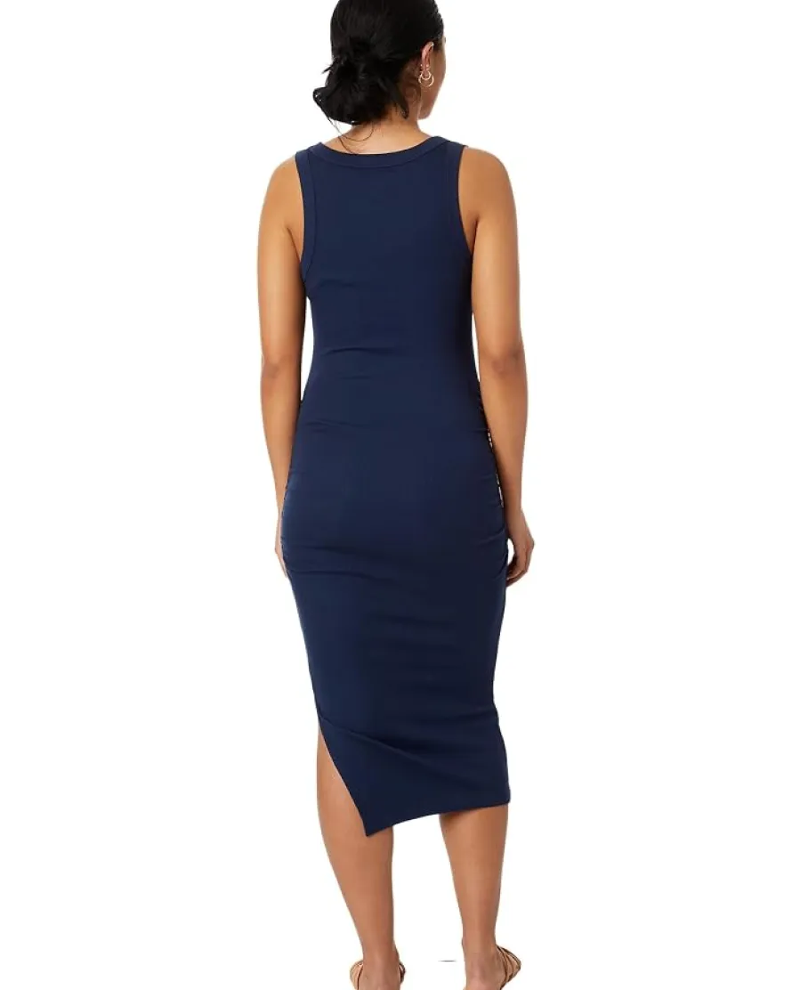 Michael Stars Wren Midi Dress with Slit Women's