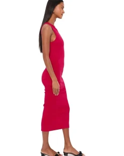 Michael Stars Wren Ruched Midi Women's