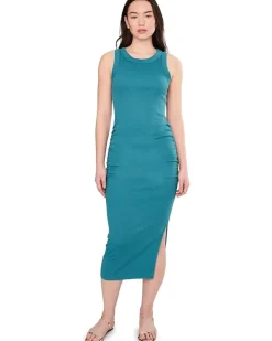 Michael Stars Wren Ruched Midi Women's