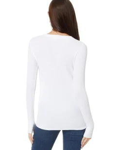 Mod-o-doc Long Sleeve Crew Neck Tee with Thumbhole Women's