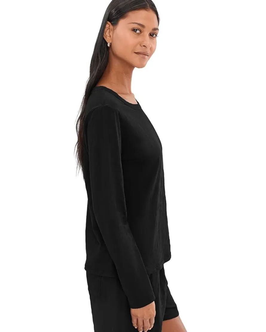 Mod-o-doc Long Sleeve Crew Neck Favorite Tee Women's