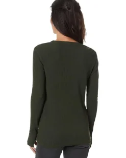 Mod-o-doc Long Sleeve Crew Tee with Thumbhole Women's