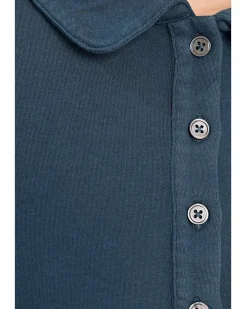 Mod-o-doc Short Sleeve Boxy Polo Tee Women's
