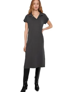 Mod-o-doc Short Sleeve Dolman Midi Dress Women's