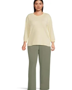 Mod-o-doc 3/4 Sleeve Hi-Lo Tunic with Side Slits Women's