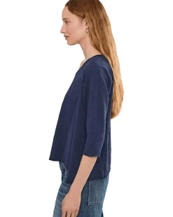 Mod-o-doc 3/4 Sleeve Scoop Neck Tee Women's