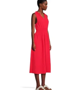 Mod-o-doc Smocked Waist Midi Tank Dress Women's