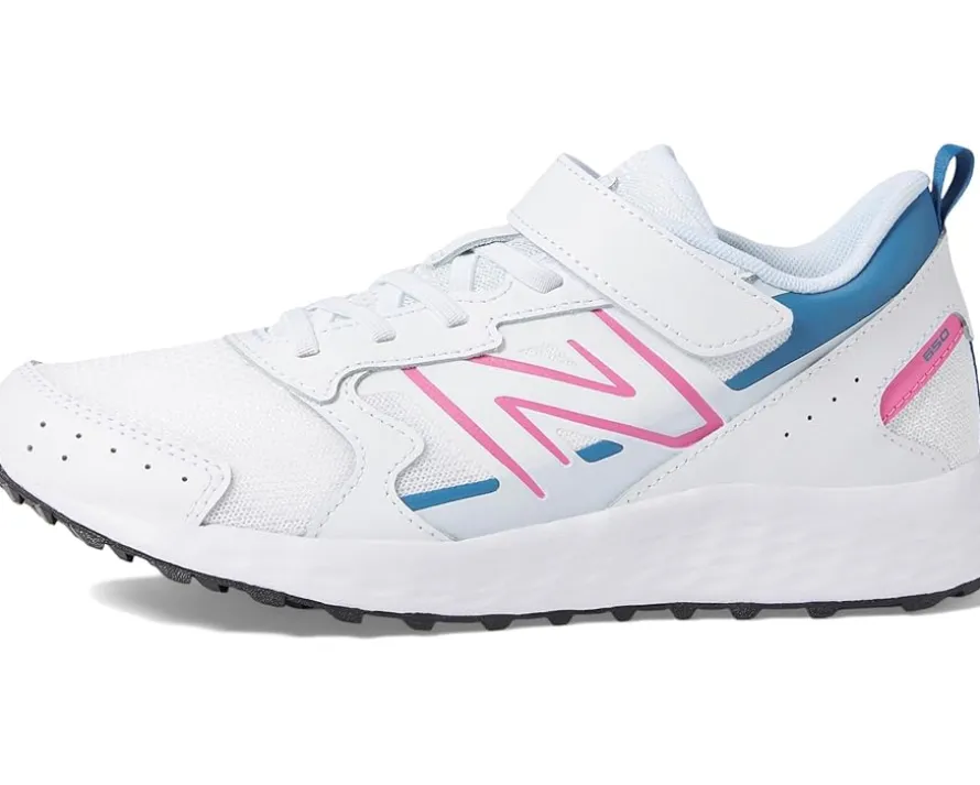 New Balance Kids Fresh Foam 650 Bungee Lace with Top Strap (Little Kid/Big Kid)