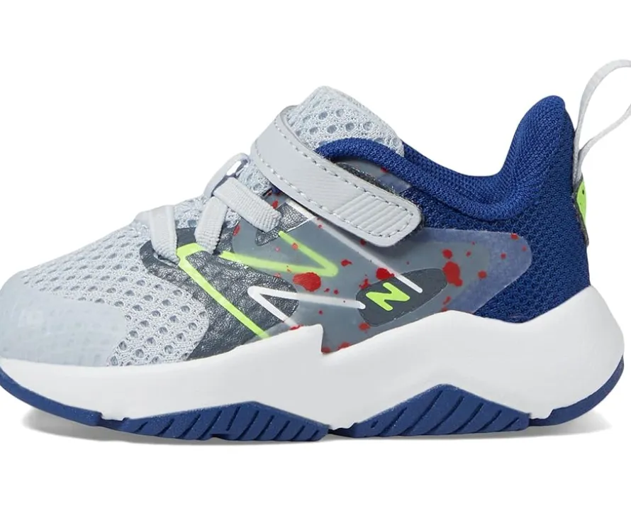 New Balance Kids Rave Run v2 Bungee Lace with Top Strap (Infant/Toddler)