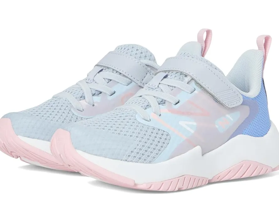 New Balance Kids Rave Run v2 Bungee Lace with Top Strap (Little Kid/Big Kid)