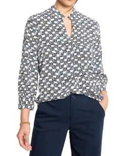 NIC+ZOE Basket Weave Ecovero Shirt Women's