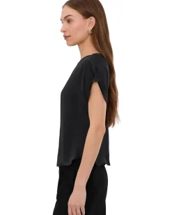 NIC+ZOE Day Gloss Woven Tee Women's