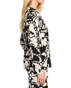 NIC+ZOE Evening Petal Woven Shirt Women's