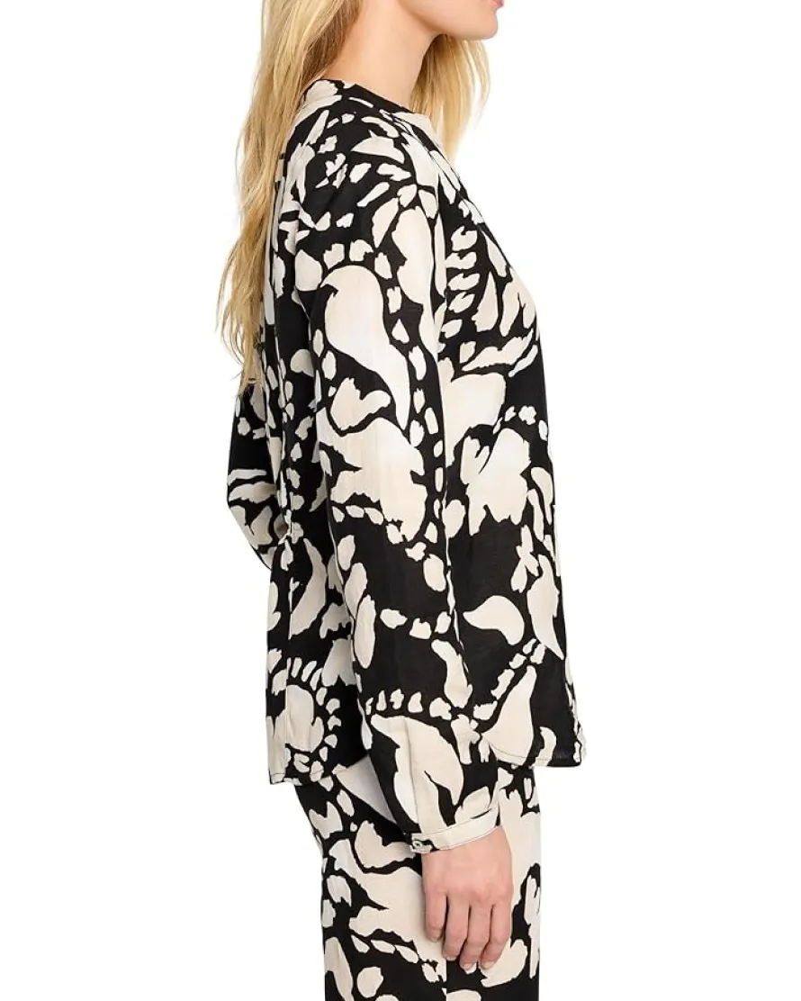 NIC+ZOE Evening Petal Woven Shirt Women's