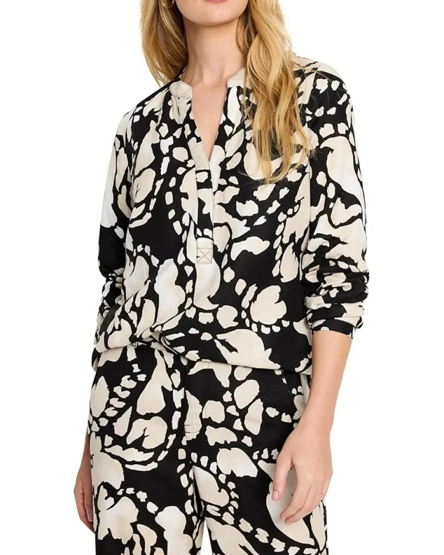 NIC+ZOE Evening Petal Woven Shirt Women's