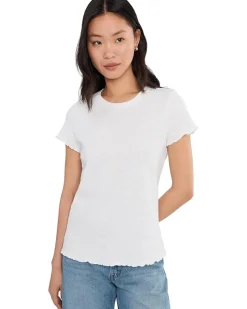 NIC+ZOE Lace Knit T-Shirt Women's
