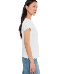 NIC+ZOE Lace Knit T-Shirt Women's