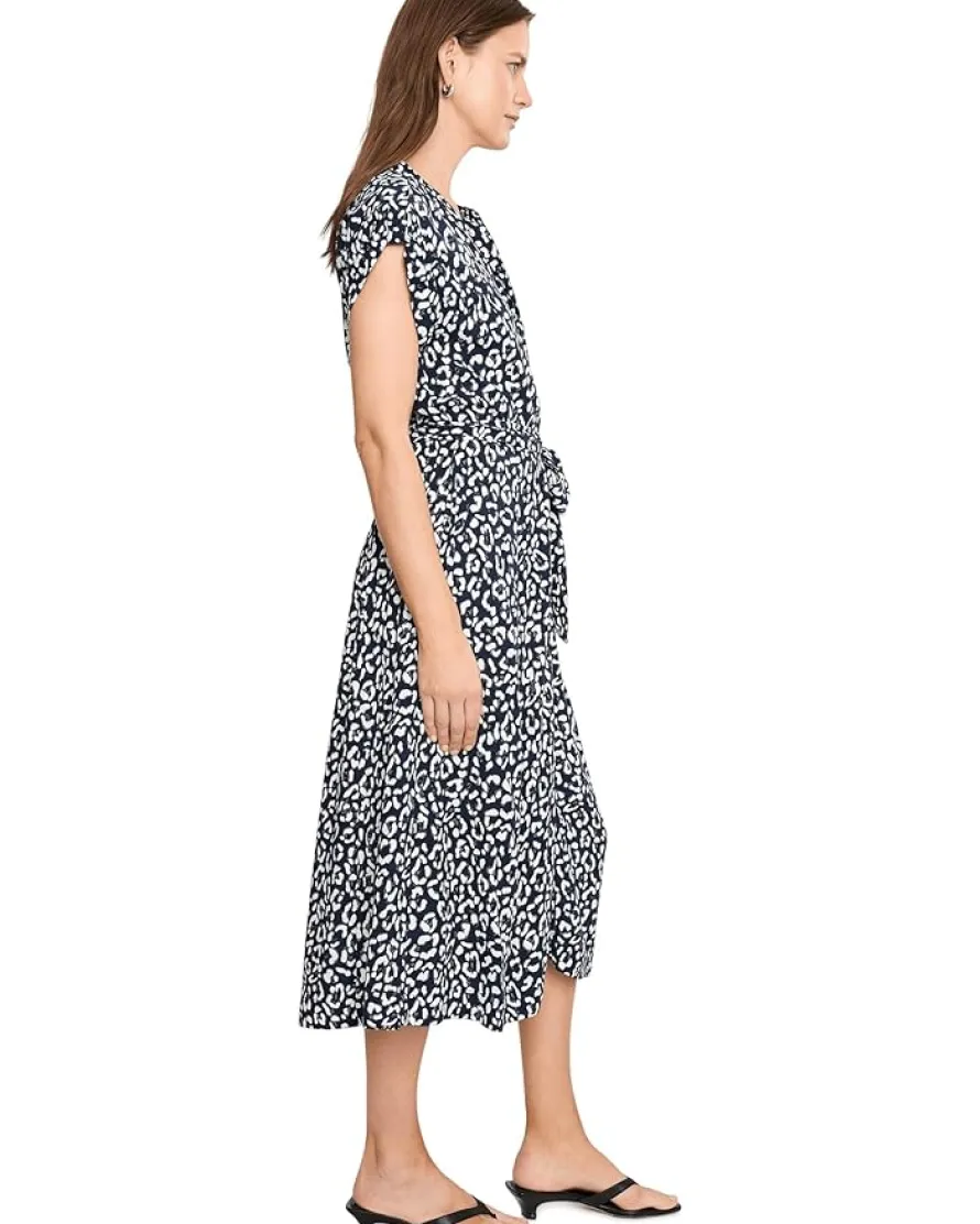NIC+ZOE Leopard Sketch Sonni Dress Women's